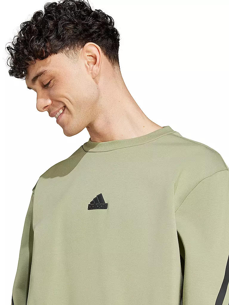 ADIDAS | Herren Sweater Future Icons 3-Streifen  | Olive