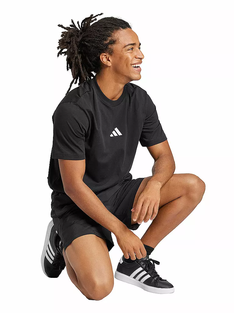 ADIDAS | Herren T-Shirt M SL SJ T | Noir