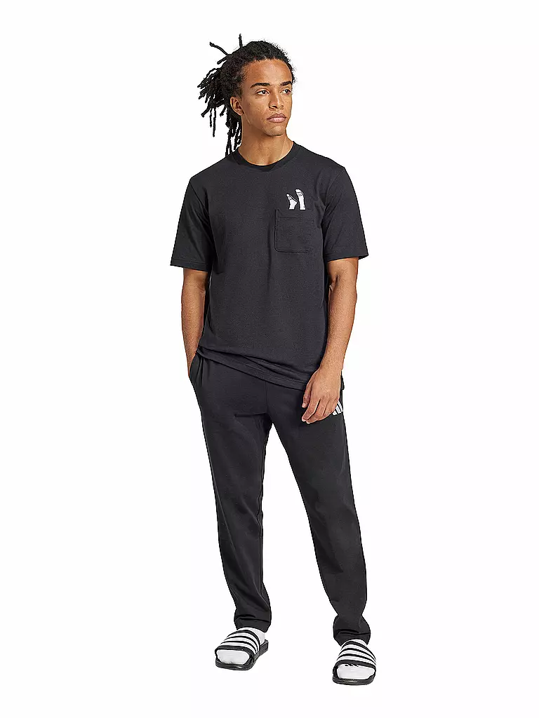 ADIDAS | Herren T-Shirt Slide | Noir