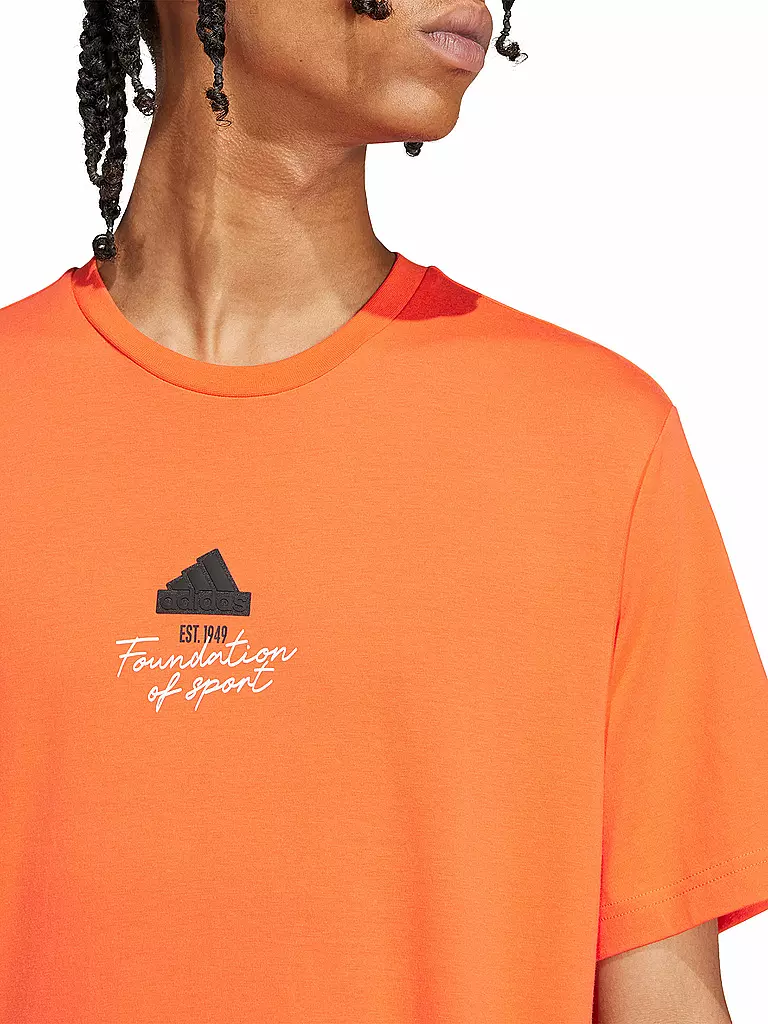 ADIDAS | Herren T-Shirt | Rouge