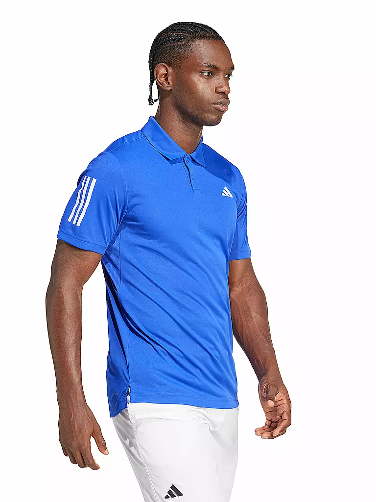 ADIDAS | Herren Tennispolo Club 3-Streifen | Bleu