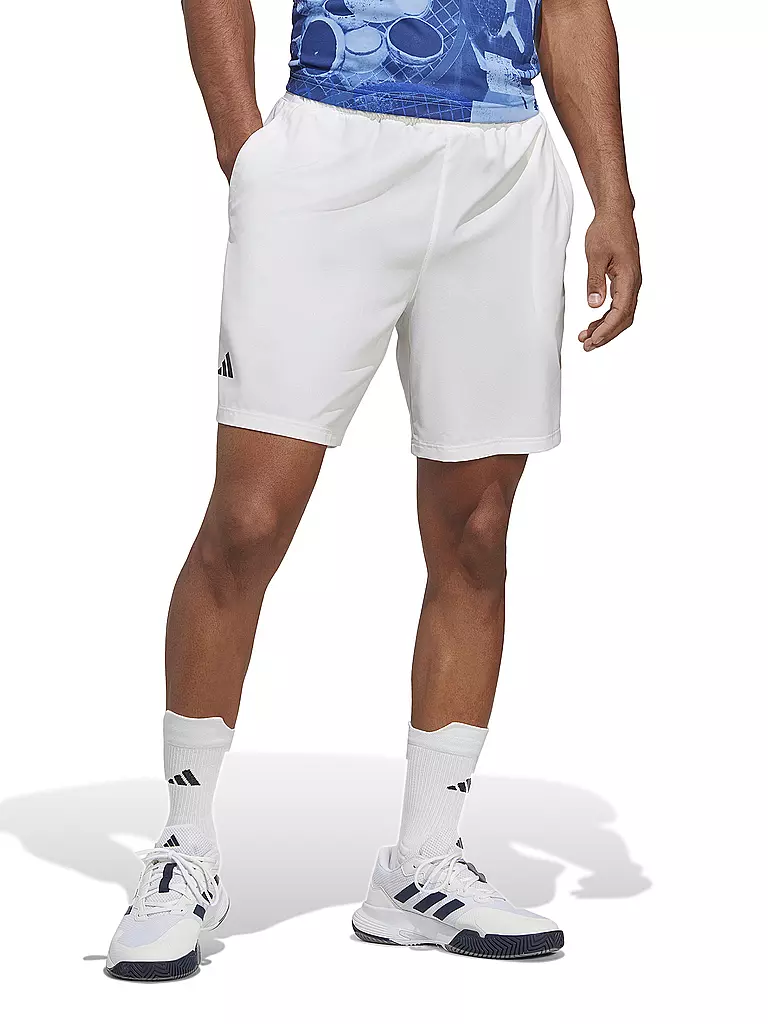 ADIDAS | Herren Tennisshort Club Stretch Woven 7inch | Blanc