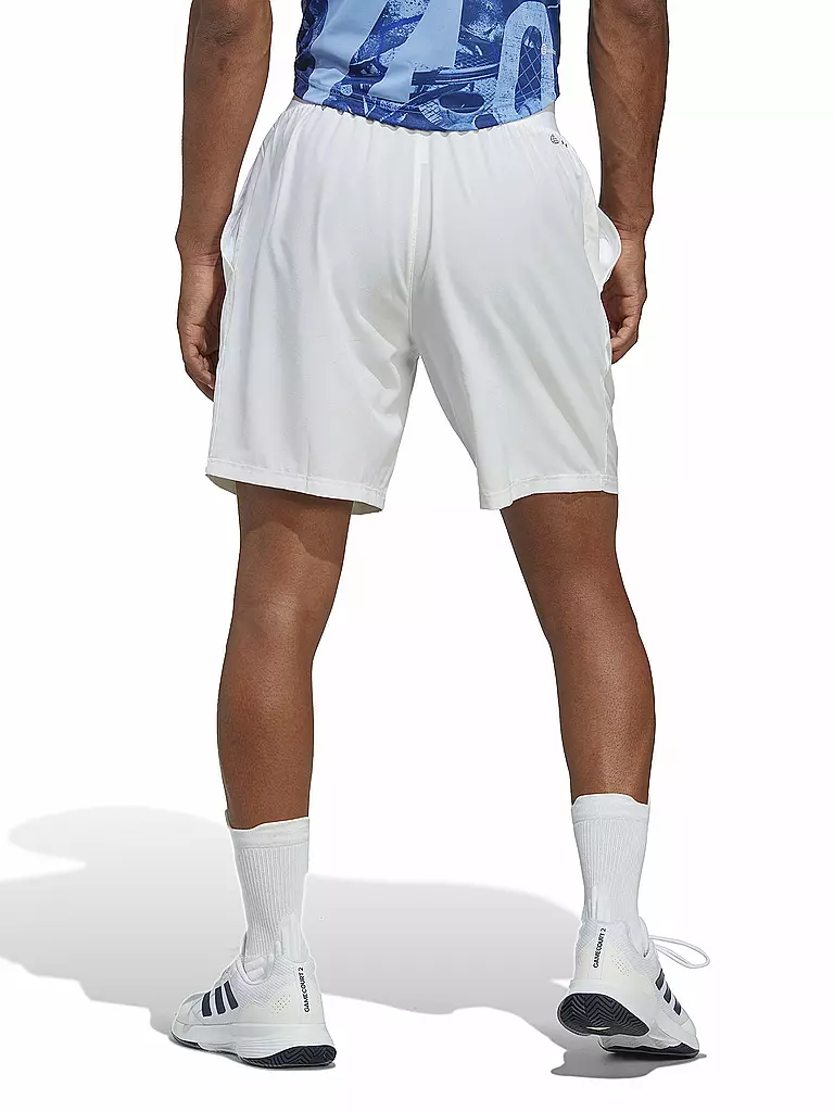 ADIDAS | Herren Tennisshort Club Stretch Woven 7inch | Blanc