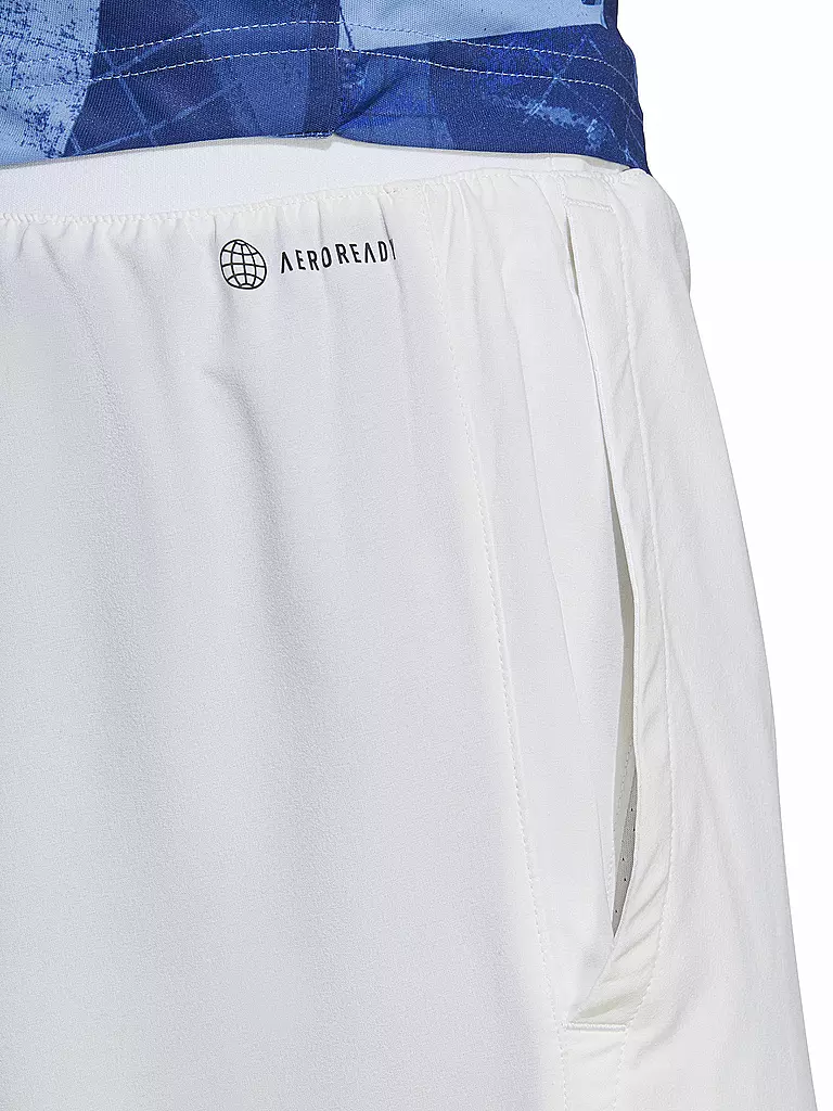 ADIDAS | Herren Tennisshort Club Stretch Woven 7inch | Blanc