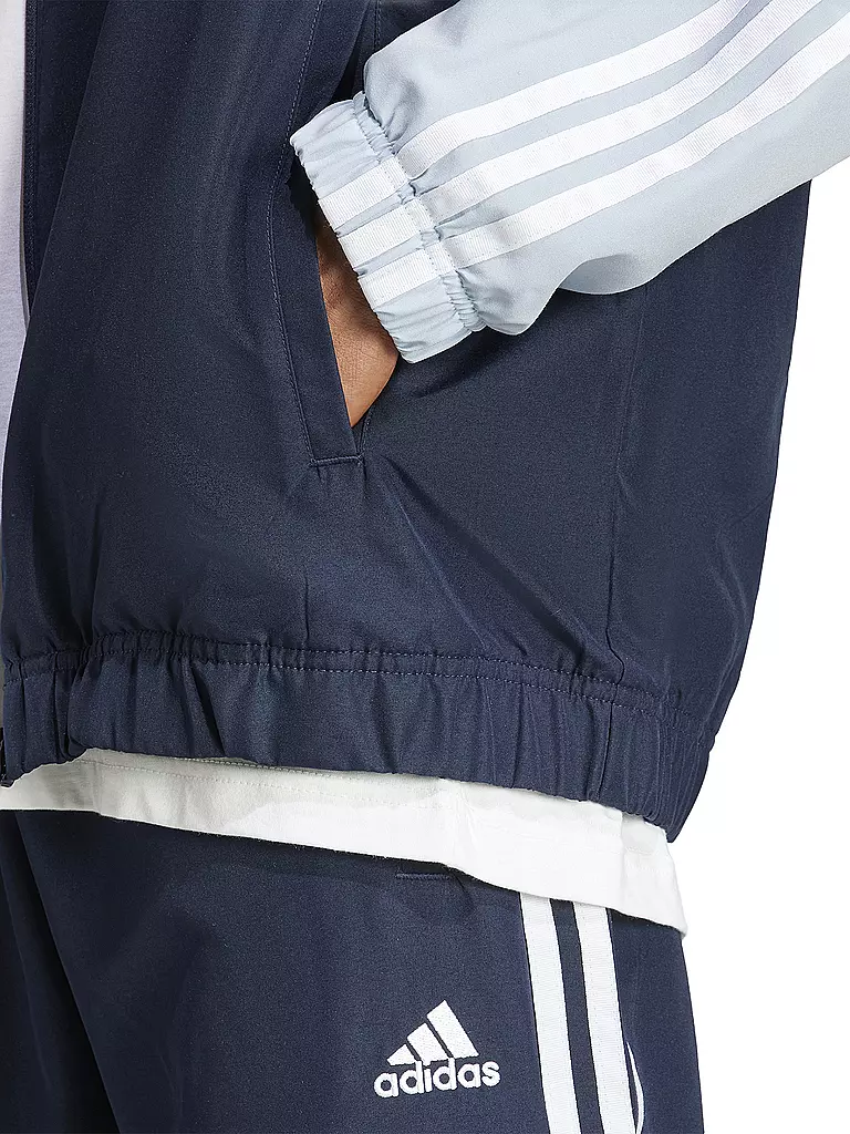 ADIDAS | Herren Trainingsanzug Colorblock 3S | Bleu foncé
