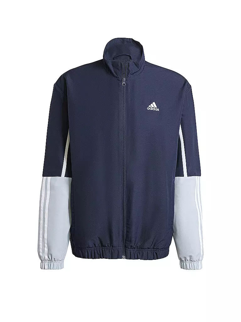 ADIDAS | Herren Trainingsanzug Colorblock 3S | Bleu foncé