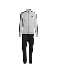 ADIDAS | Herren Trainingsanzug Sportswear Basic 3-Streifen French Terry | Gris