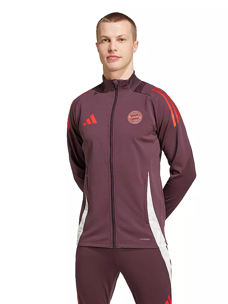 ADIDAS | Herren Trainingsjacke FC Bayern | Rouge