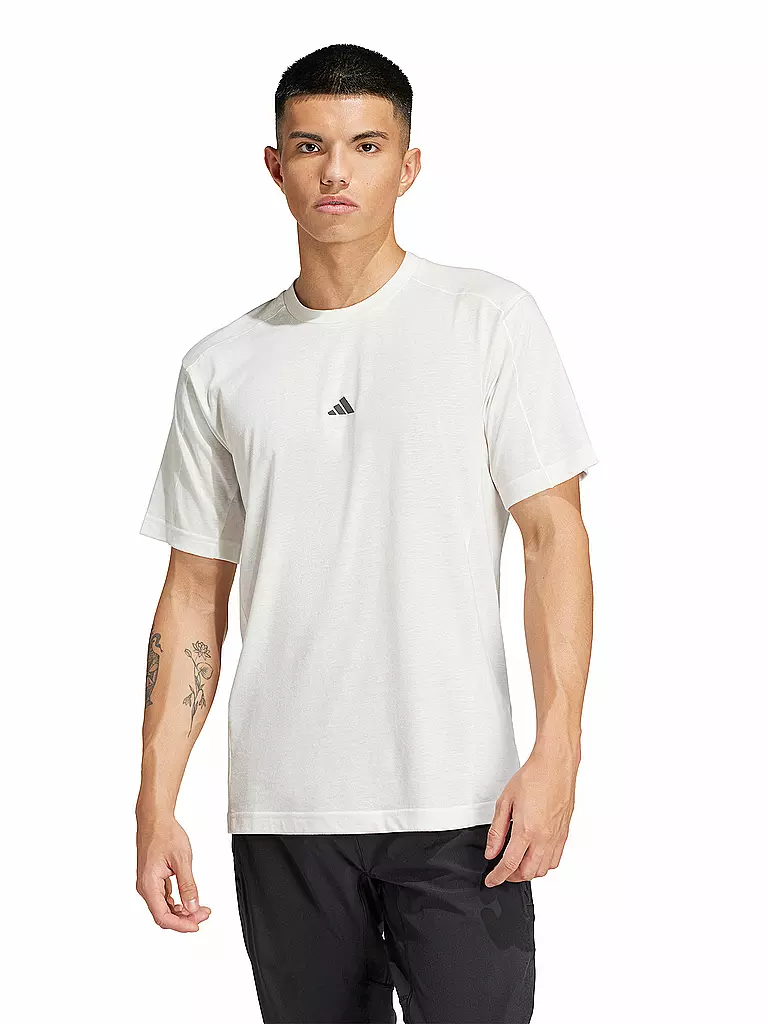 ADIDAS | Herren Yogashirt | Blanc
