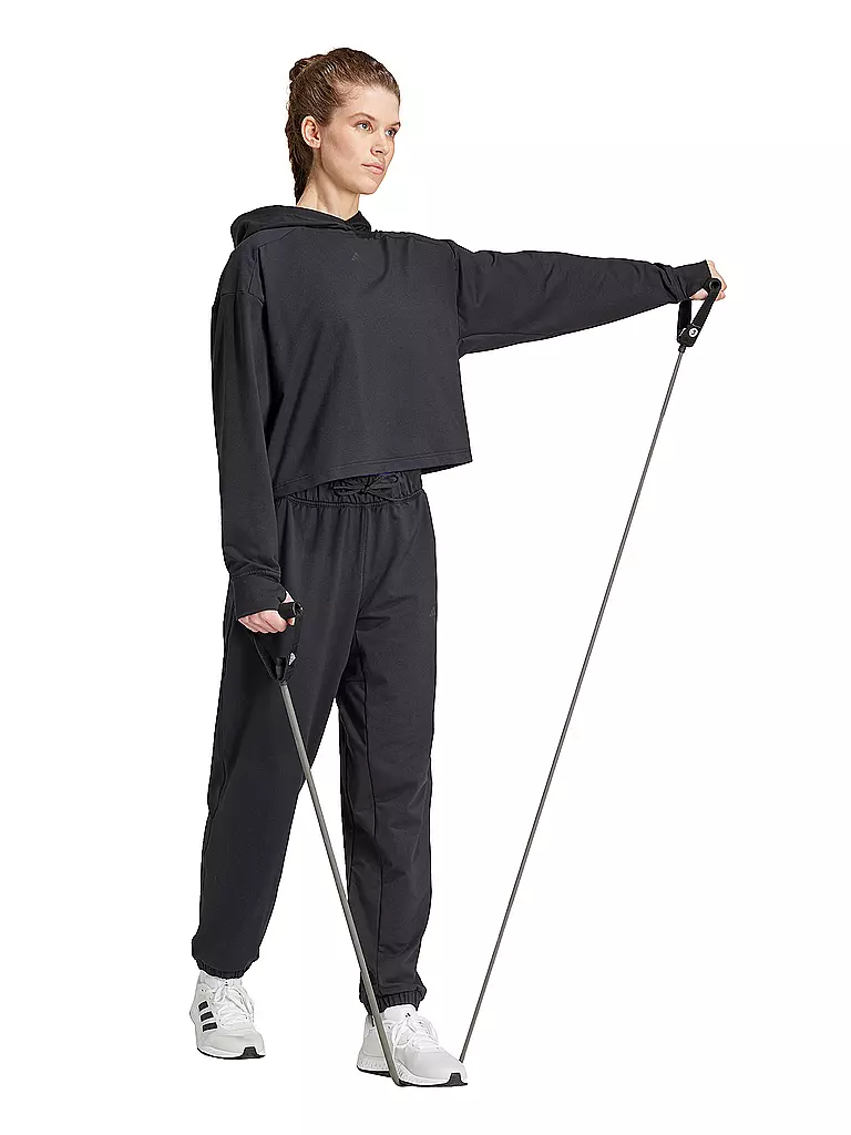 ADIDAS | Hoodie de fitness Power pour femmes | Noir