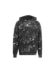 ADIDAS | Jungen Hoodie Future Icons Allover Print  | Noir