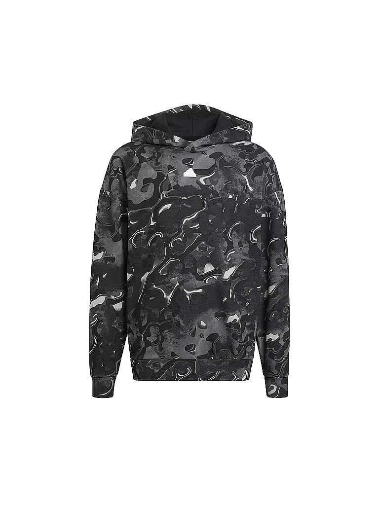 ADIDAS | Jungen Hoodie Future Icons Allover Print  | Noir