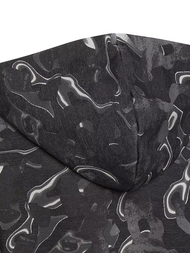 ADIDAS | Jungen Hoodie Future Icons Allover Print  | Noir