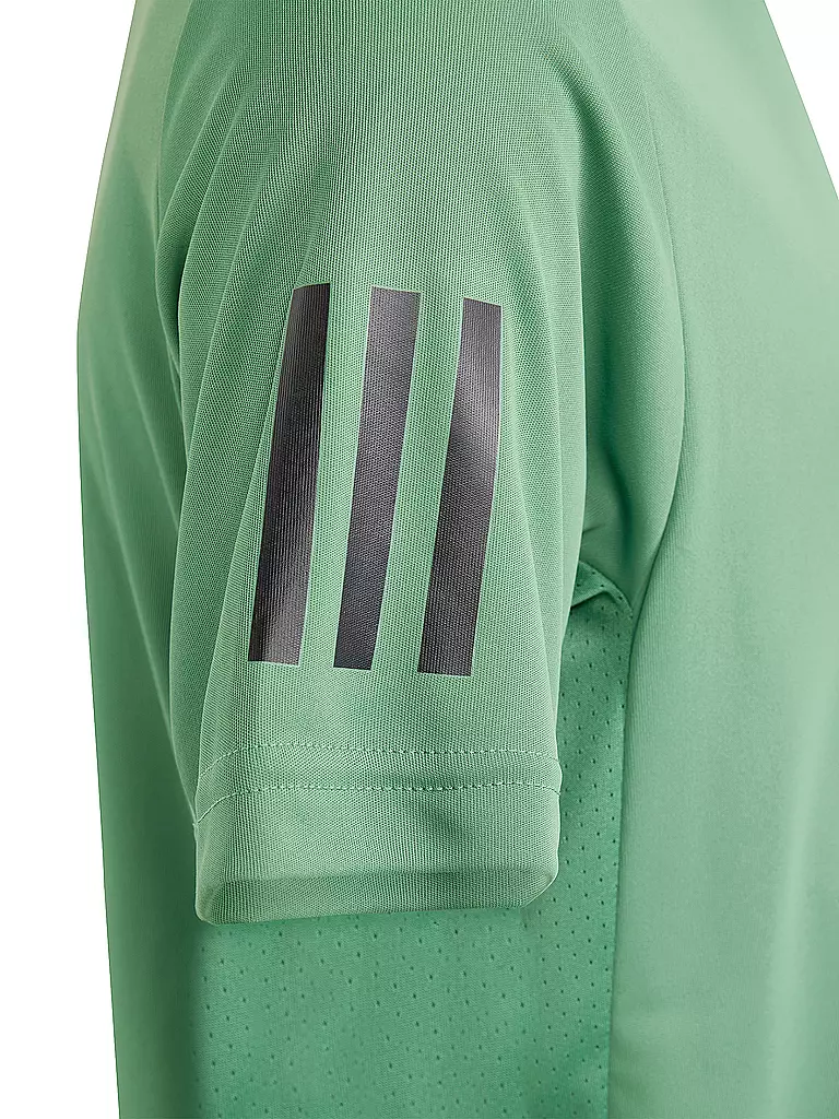 ADIDAS | Kinder Tennisshirt Club 3Streifen | Vert foncé