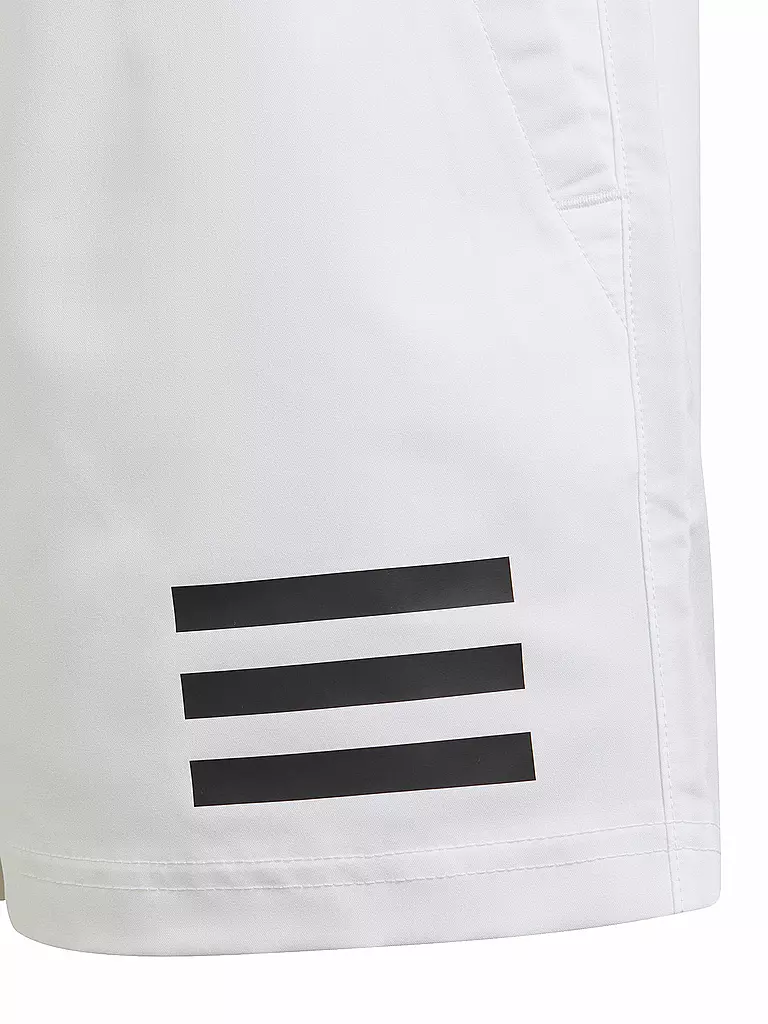 ADIDAS | Kinder Tennisshort Club 3-Streifen | Blanc