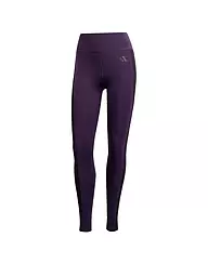 ADIDAS | Legging de fitness femme Optime Essentials 3 bandes 7/8 | Lilas