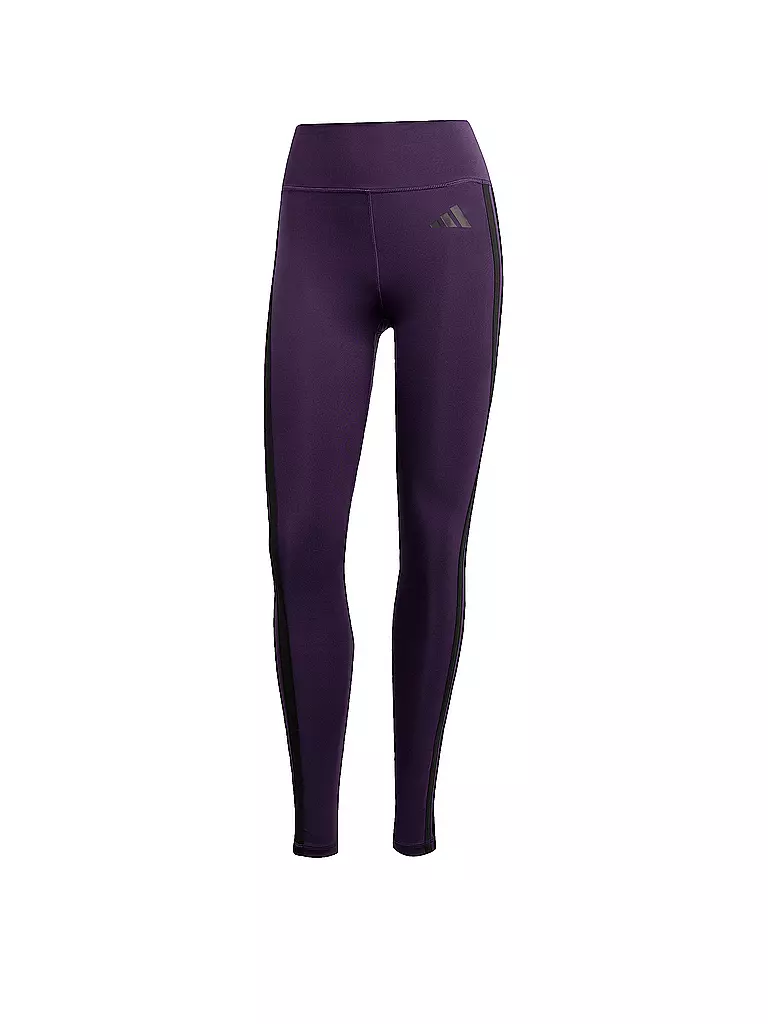 ADIDAS | Legging de fitness femme Optime Essentials 3 bandes 7/8 | Lilas