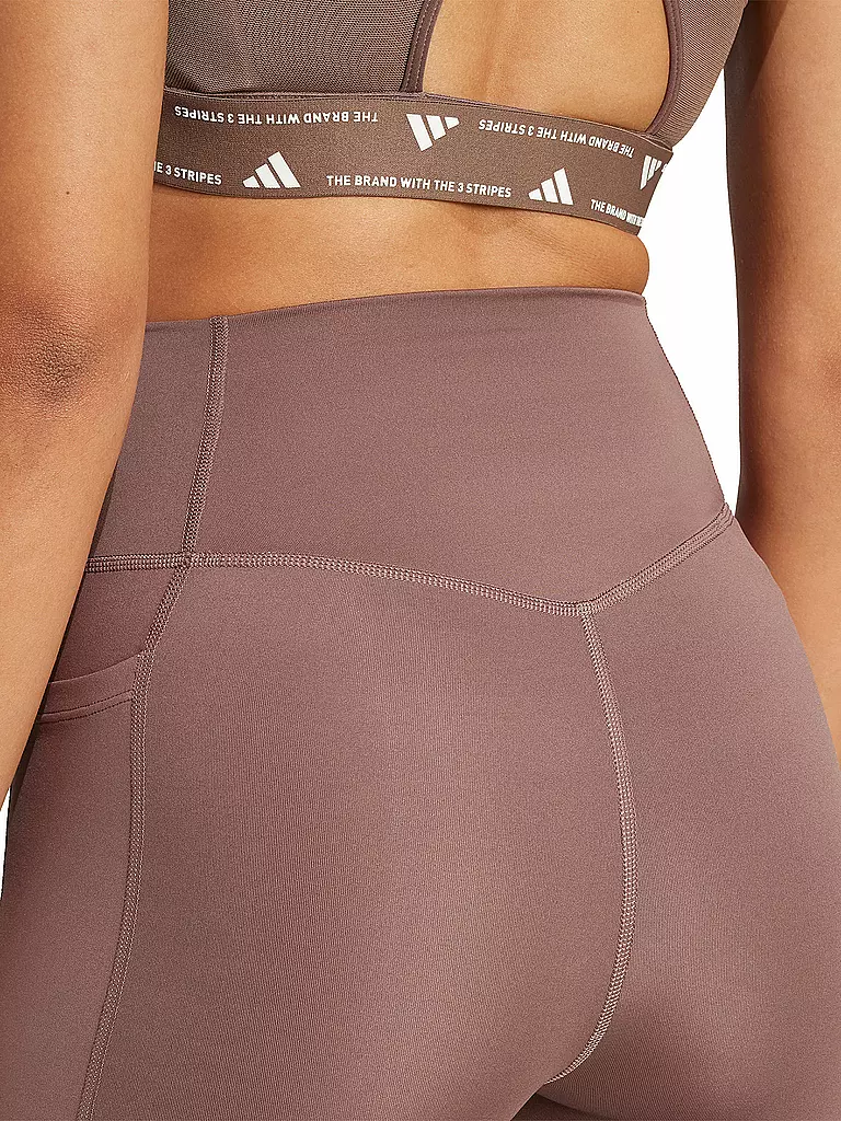 ADIDAS | Legging de fitness pour femmes Optime Essentials 3-Stripes 7/8 |
