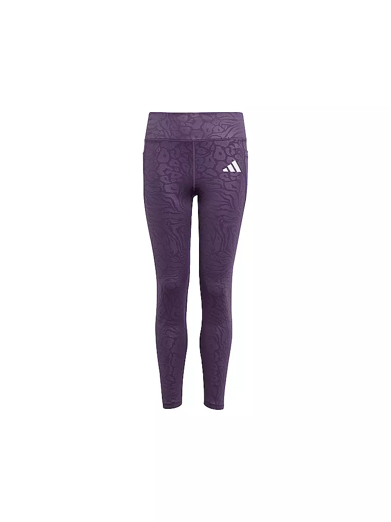 ADIDAS | Legging de fitness pour fille All Sports Optime imprimé animal | Lilas