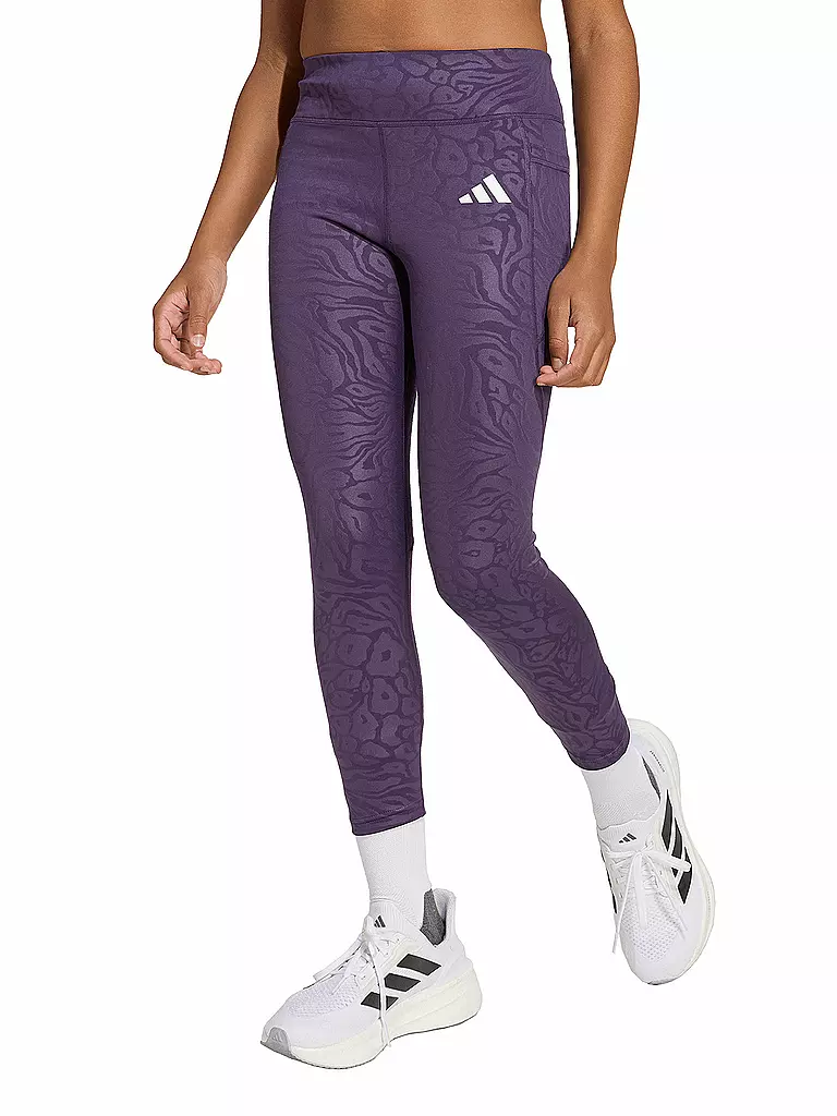 ADIDAS | Legging de fitness pour fille All Sports Optime imprimé animal | Lilas