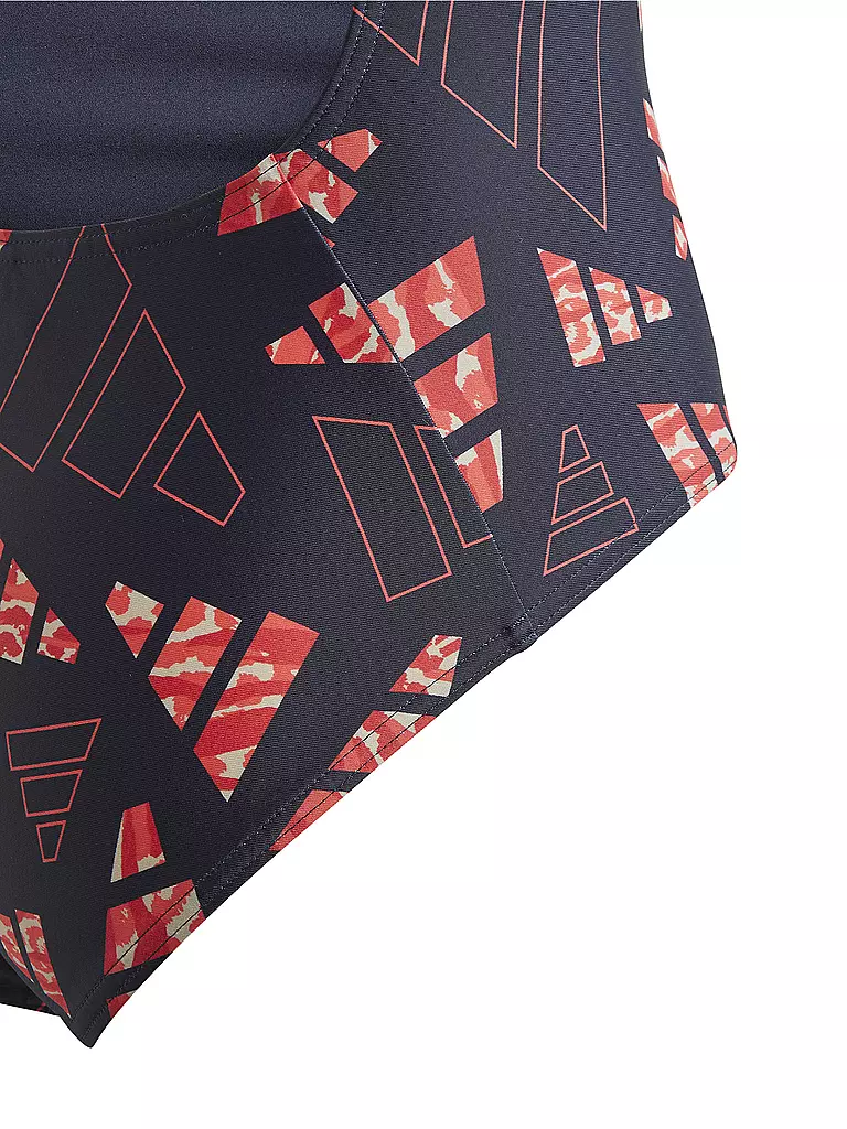 ADIDAS | Mädchen Badeanzug 3 Bar Logo Graphic | Multicolore