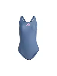 ADIDAS | Maillot de bain femme 3 Barres | Bleu foncé