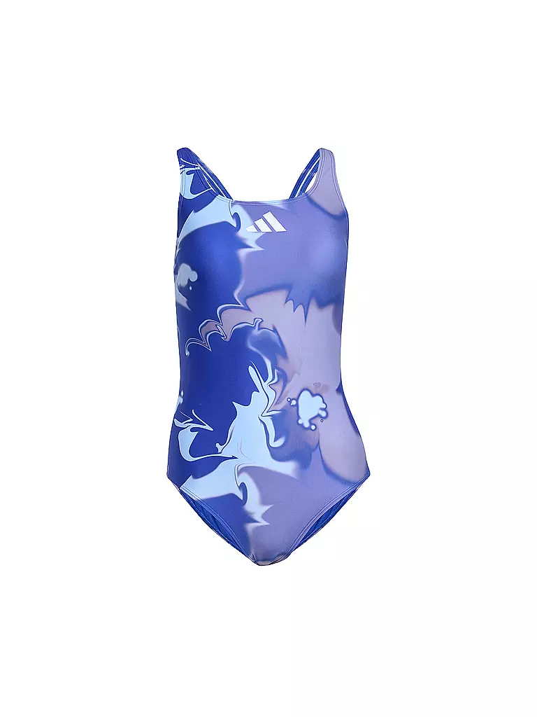 ADIDAS | Maillot de bain femme Tie-Dyed Graphic V-Back | Bleu