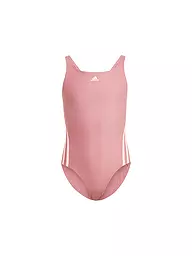 ADIDAS | Maillot de bain fille 3 bandes | Rose