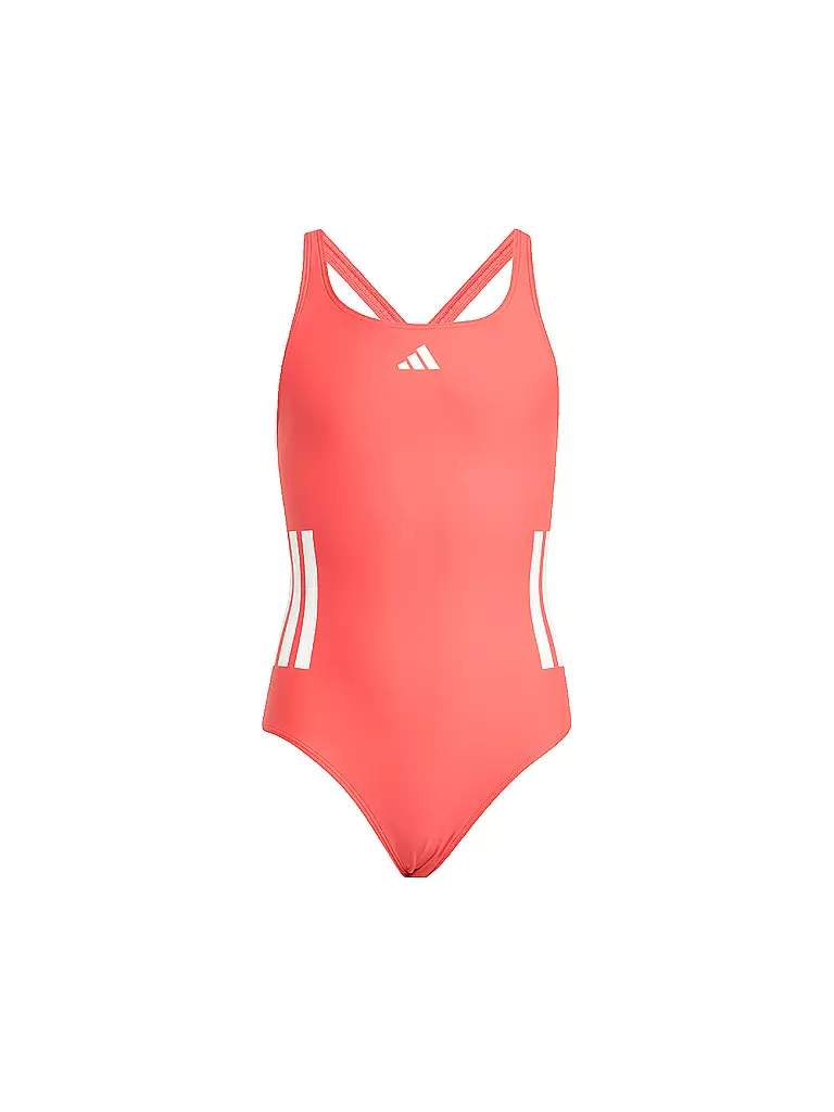 ADIDAS | Maillot de bain fille 3S BLD | Rouge