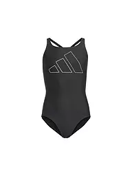 ADIDAS | Maillot de bain fille Big Bars | Noir