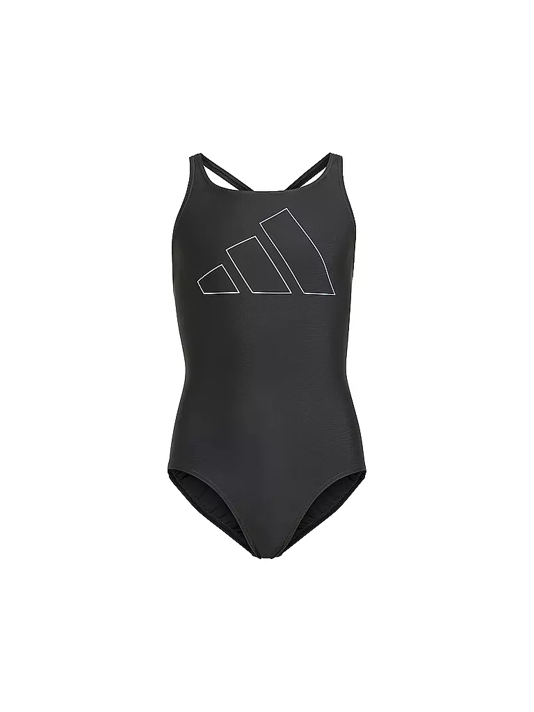 ADIDAS | Maillot de bain fille Big Bars | Noir