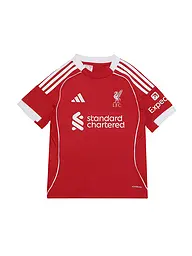 ADIDAS | Maillot de football domicile Liverpool FC 25/26 pour enfants | Rouge