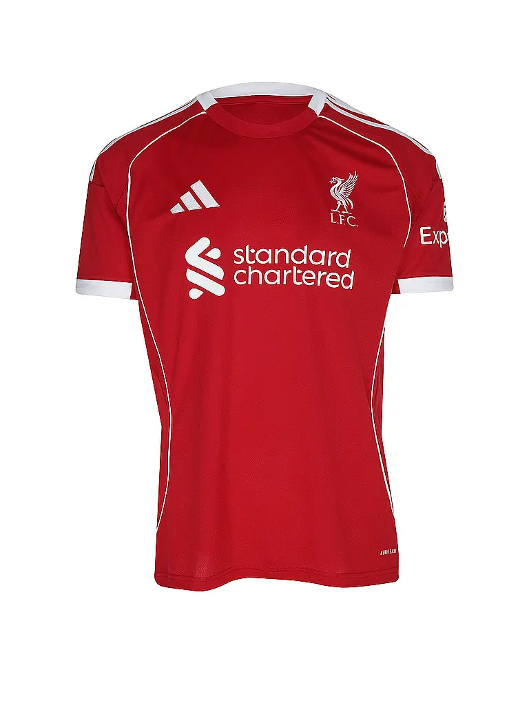 ADIDAS | Maillot de football domicile Liverpool FC 25/26 pour hommes | Rouge