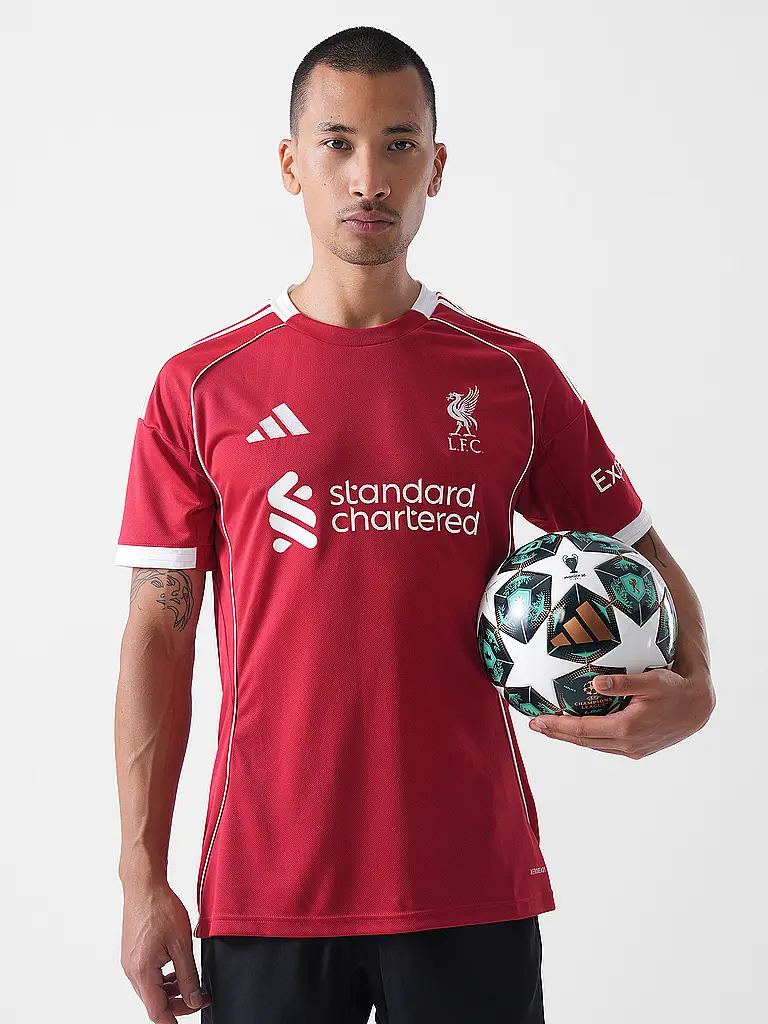 ADIDAS | Maillot de football domicile Liverpool FC 25/26 pour hommes | Rouge