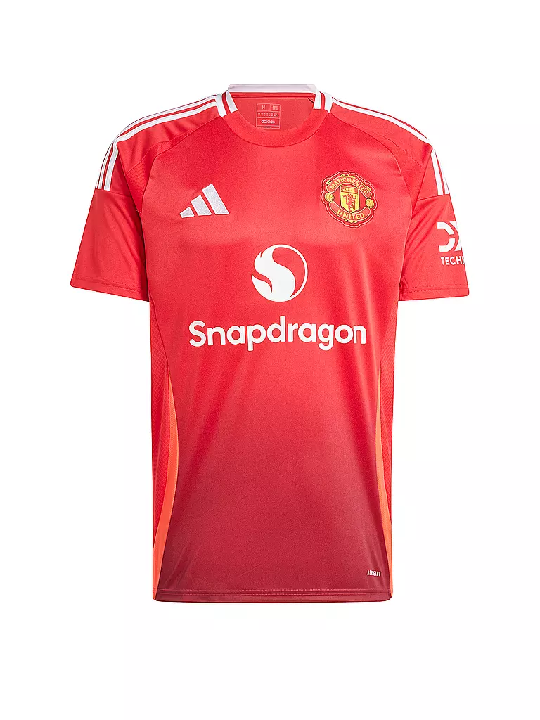 ADIDAS | Maillot de football domicile Manchester pour hommes | Rouge