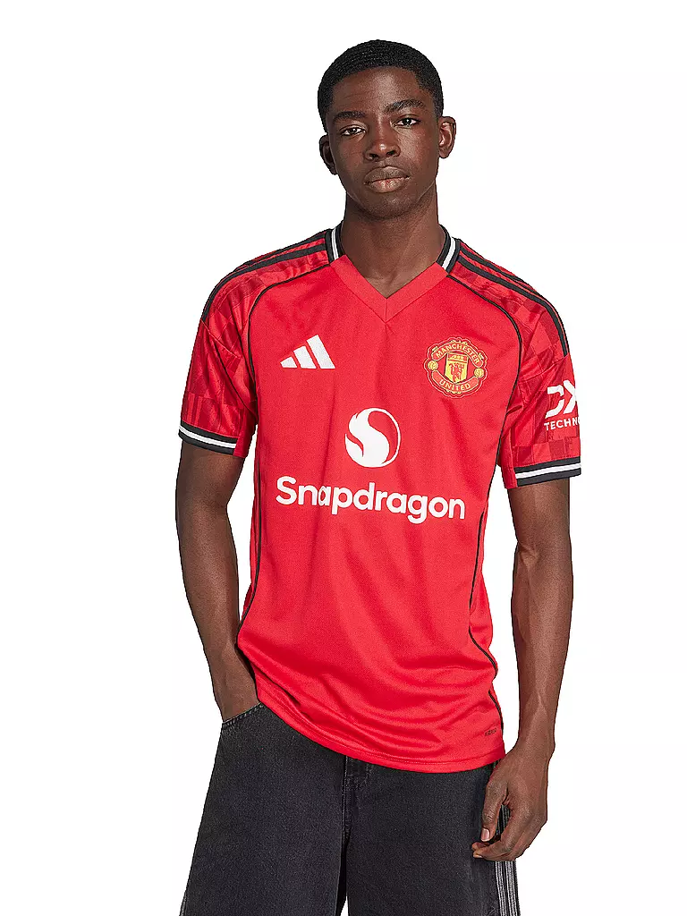 ADIDAS | Maillot de football domicile Manchester United 25/26 pour hommes |