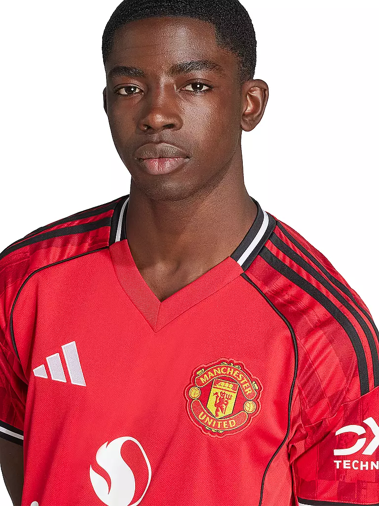ADIDAS | Maillot de football domicile Manchester United 25/26 pour hommes |