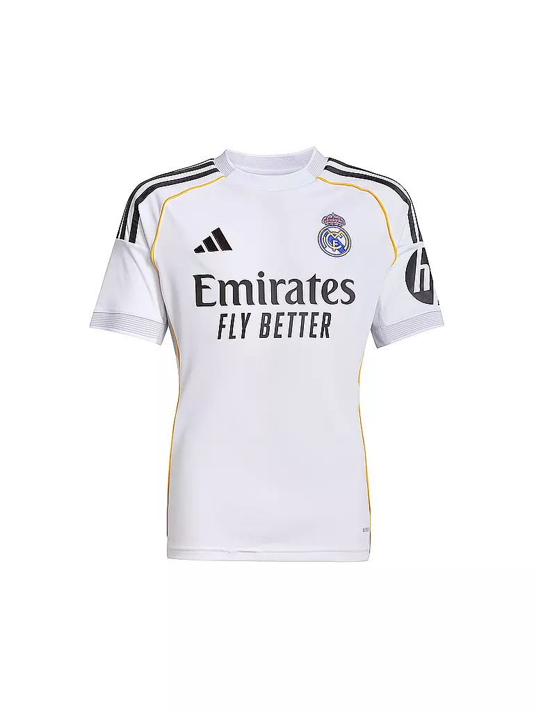 ADIDAS | Maillot de football enfant Real Madrid 25/26 Domicile | Blanc