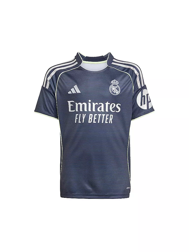 ADIDAS | Maillot de football enfant Real Madrid 25/26 extérieur | Bleu foncé