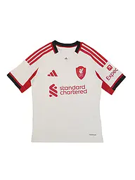 ADIDAS | Maillot de football extérieur FC Liverpool 25/26 pour enfants | Blanc