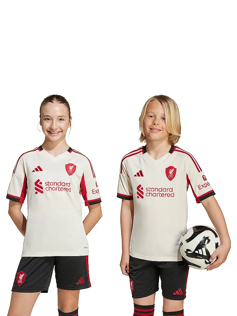 ADIDAS | Maillot de football extérieur FC Liverpool 25/26 pour enfants | 