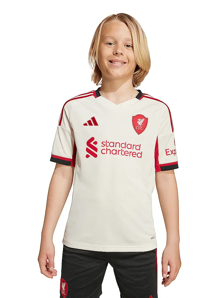 ADIDAS | Maillot de football extérieur FC Liverpool 25/26 pour enfants | 