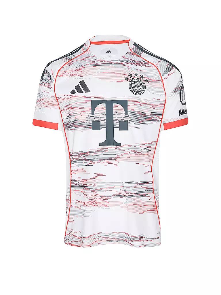 ADIDAS | Maillot de football homme FC Bayern München 25/26 Extérieur | Blanc