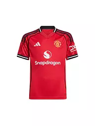 ADIDAS | Maillot de football pour enfants Manchester United 25/26 Domicile | Rouge