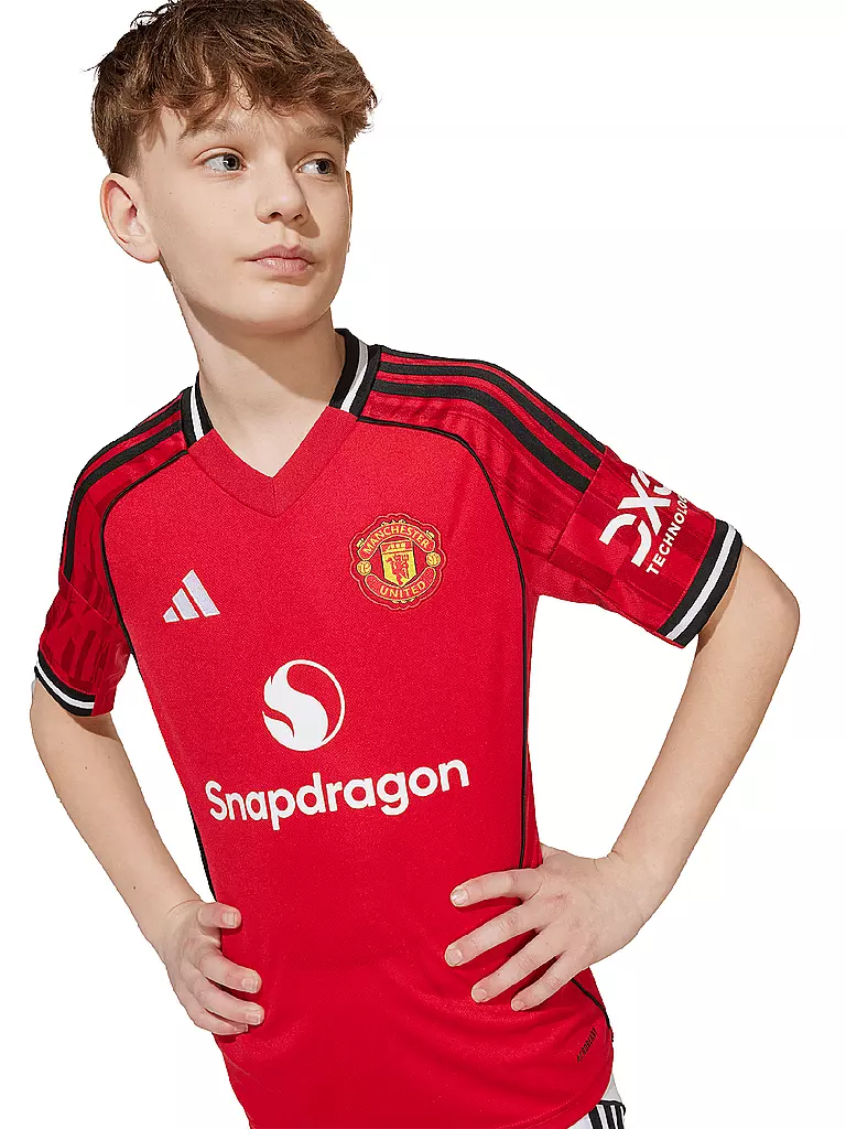 ADIDAS | Maillot de football pour enfants Manchester United 25/26 Domicile |