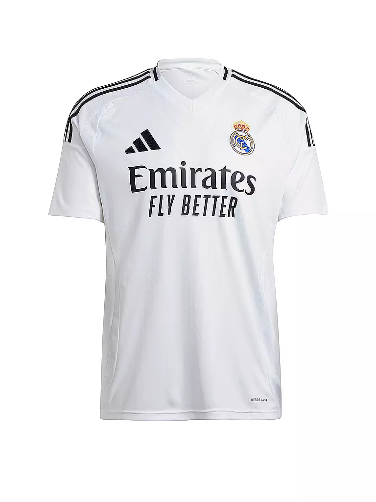 ADIDAS | Maillot de football Real Home pour hommes | Blanc