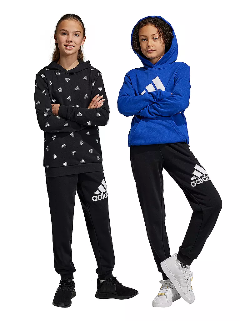 ADIDAS | Pantalon de jogging enfant coupe standard grand logo | Noir