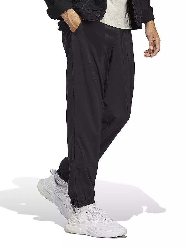 ADIDAS | Pantalon de jogging homme AEROREADY Essentials Stanford avec logo discret et ourlet élastique | Noir