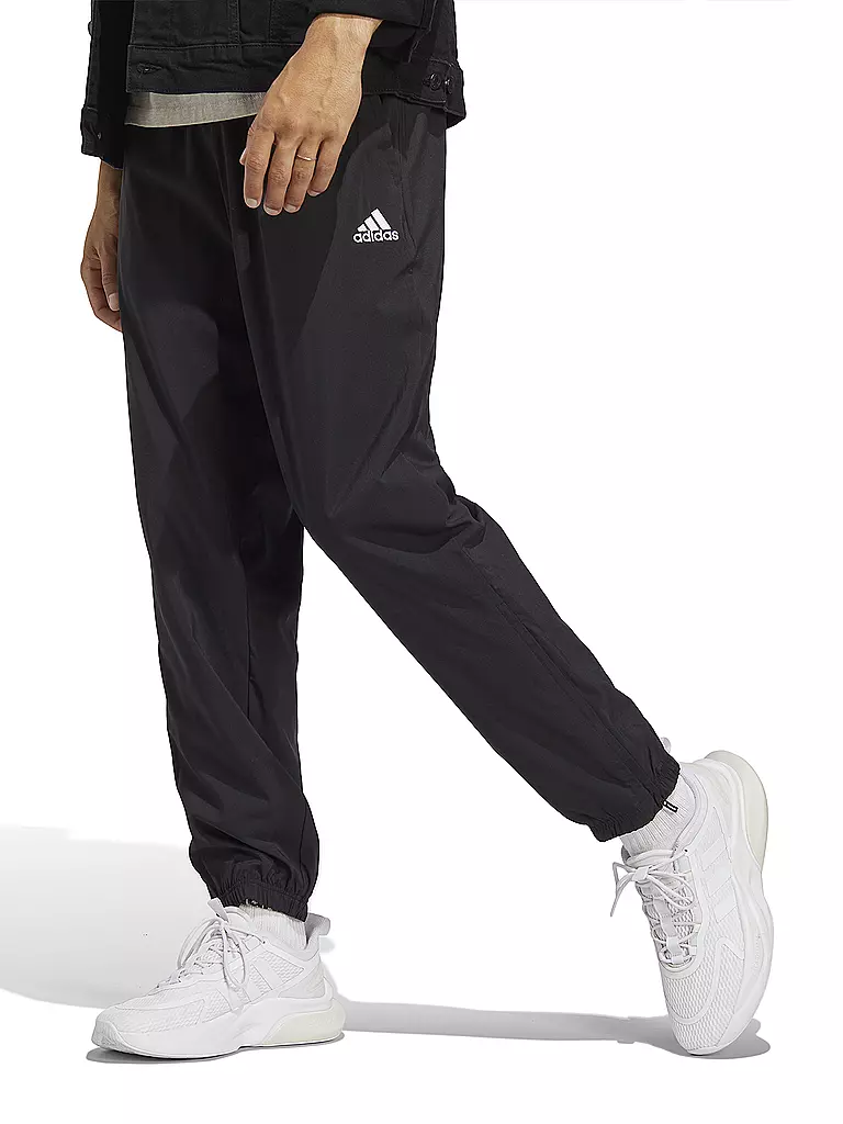 ADIDAS | Pantalon de jogging homme AEROREADY Essentials Stanford avec logo discret et ourlet élastique | Noir