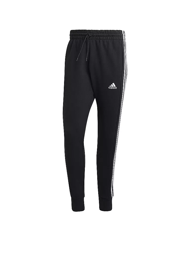 ADIDAS | Pantalon de jogging homme Essentials French Terry Tapered Cuff 3-Stripes | Noir